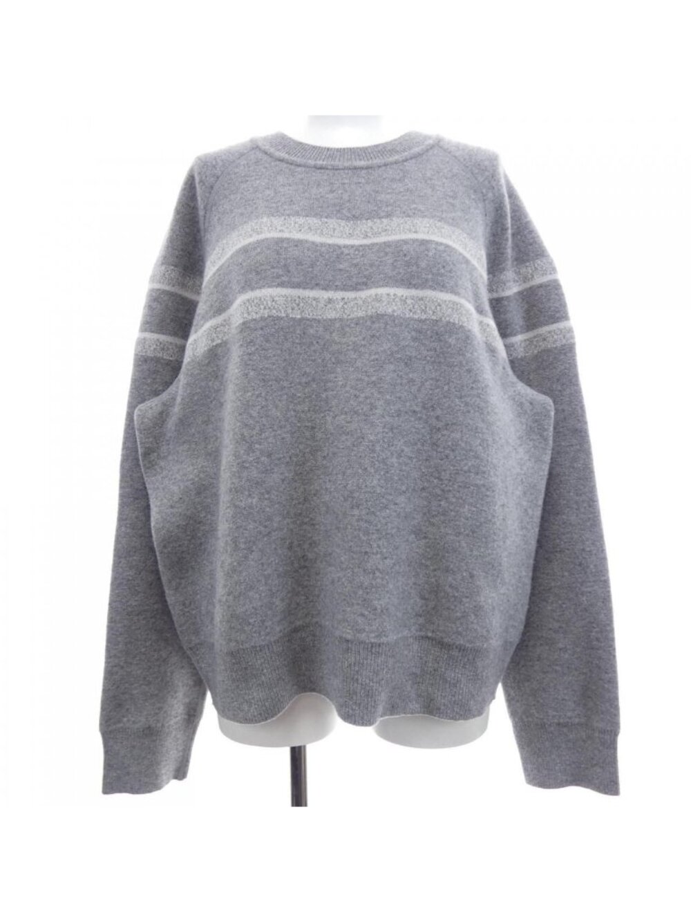 Dior Knit Sweater Gray